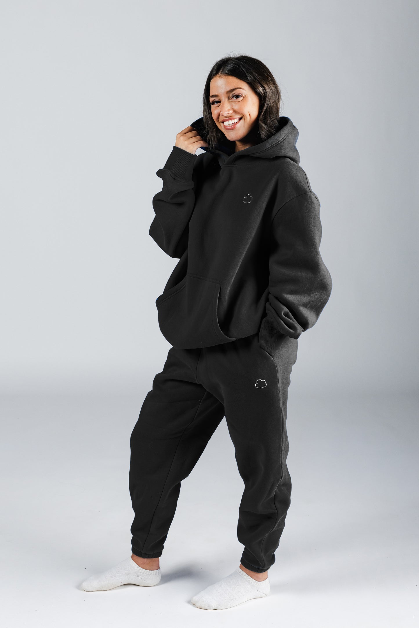 size: Model is 5'5 wearing size S | color: Midnight