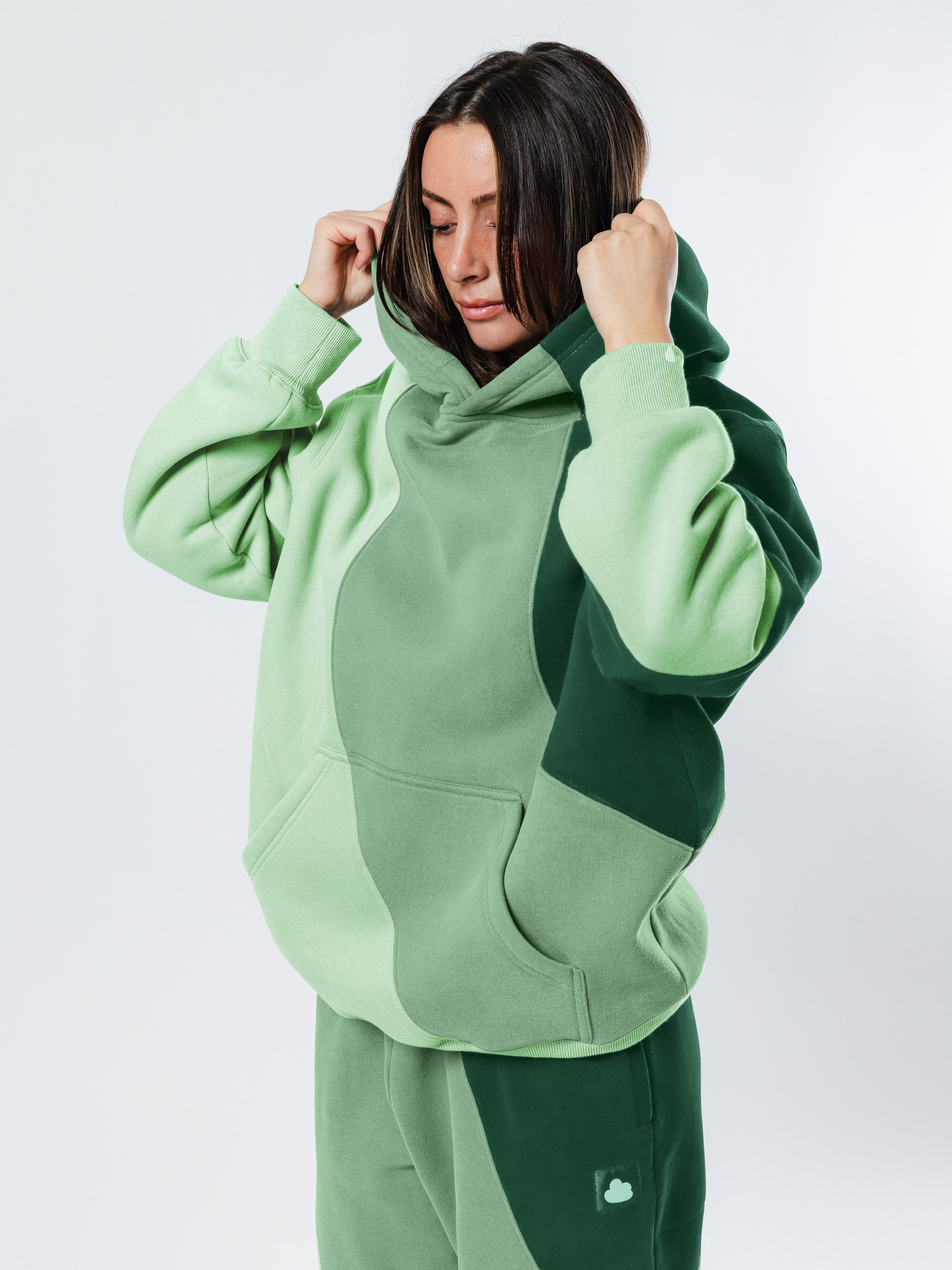 size: Megan is 5'3 wearing size S | Color: Emerald