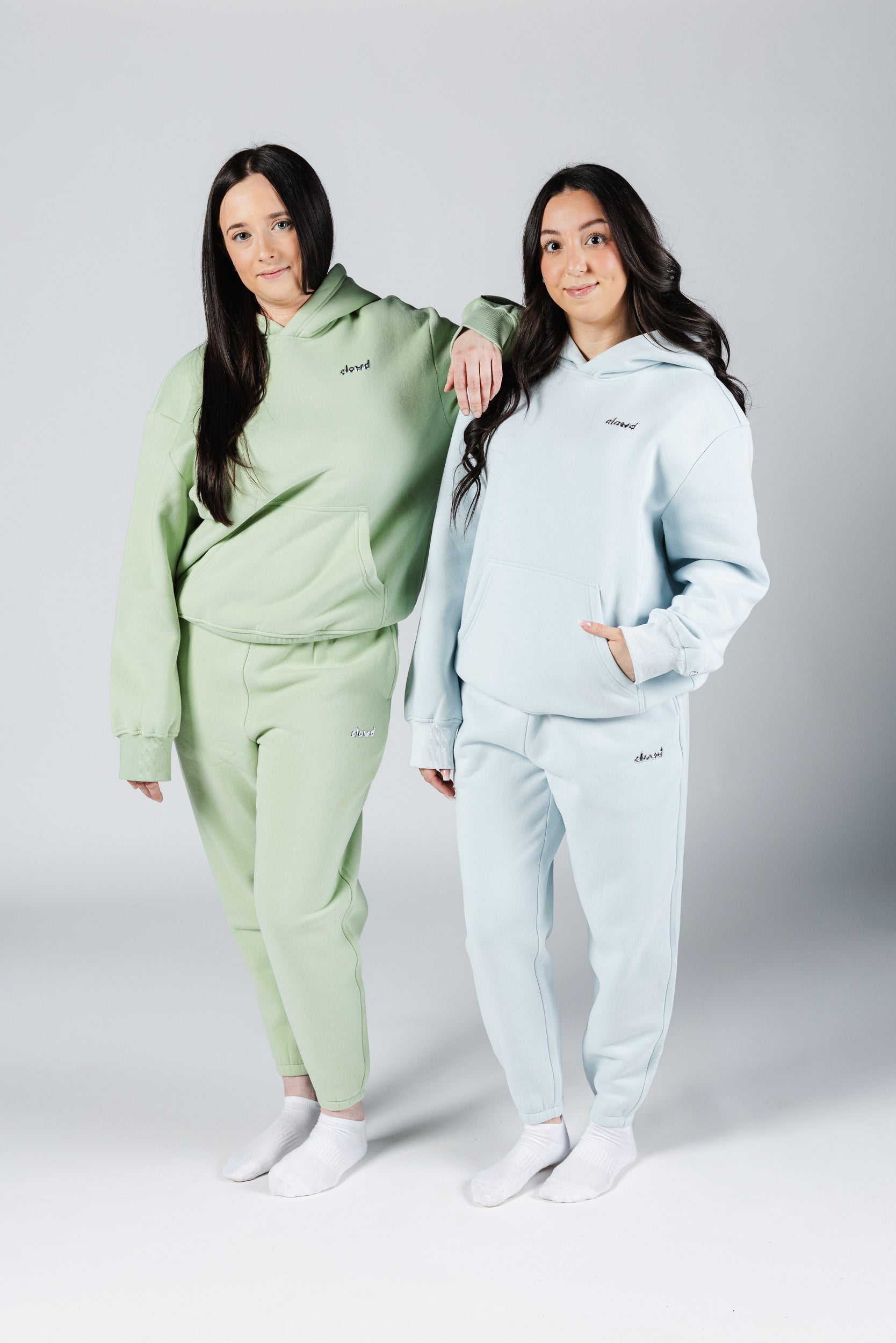 size: Model is 5'5 wearing size S | color: Blue Sky