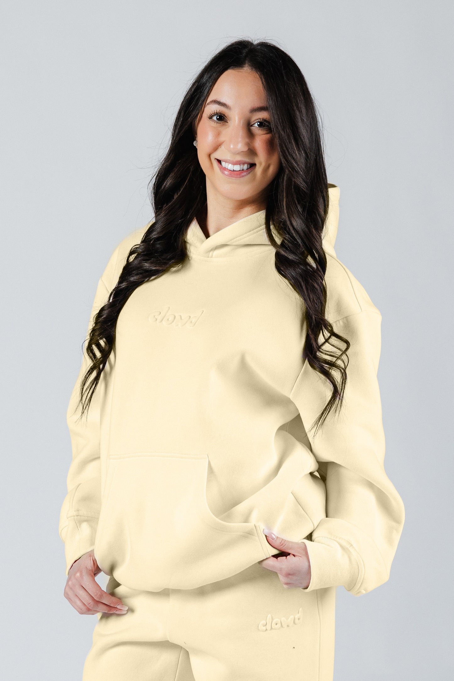 size: Model is 5'5 wearing size S | color: Butter Yellow