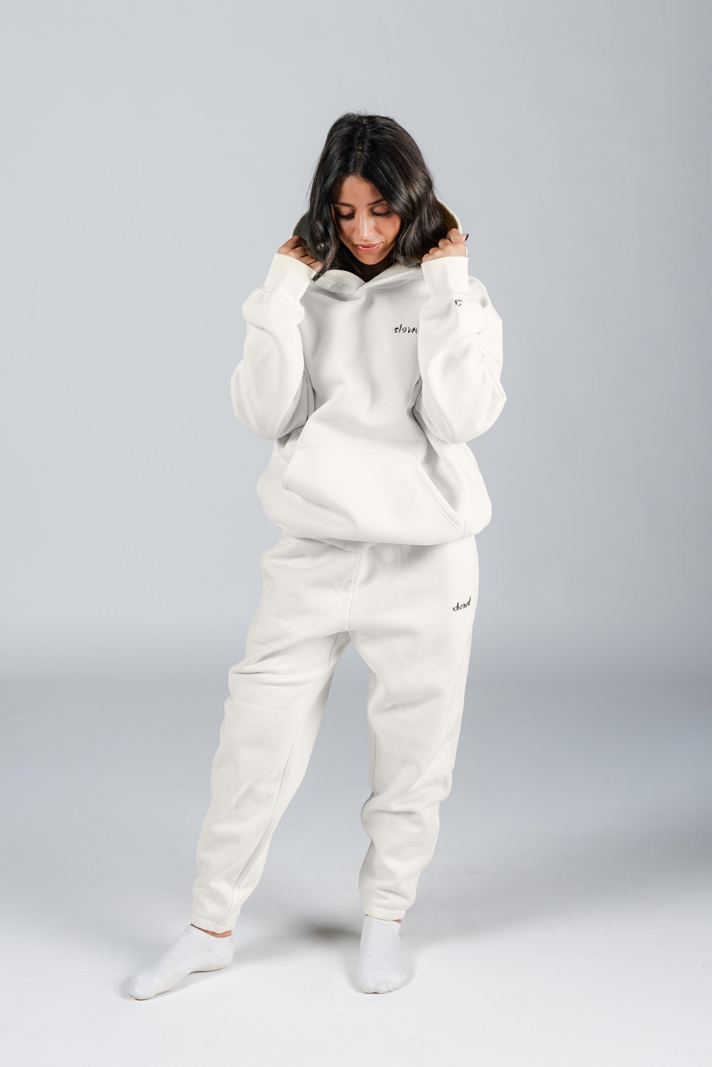size: Model is 5'5 wearing size S | color: Ivory