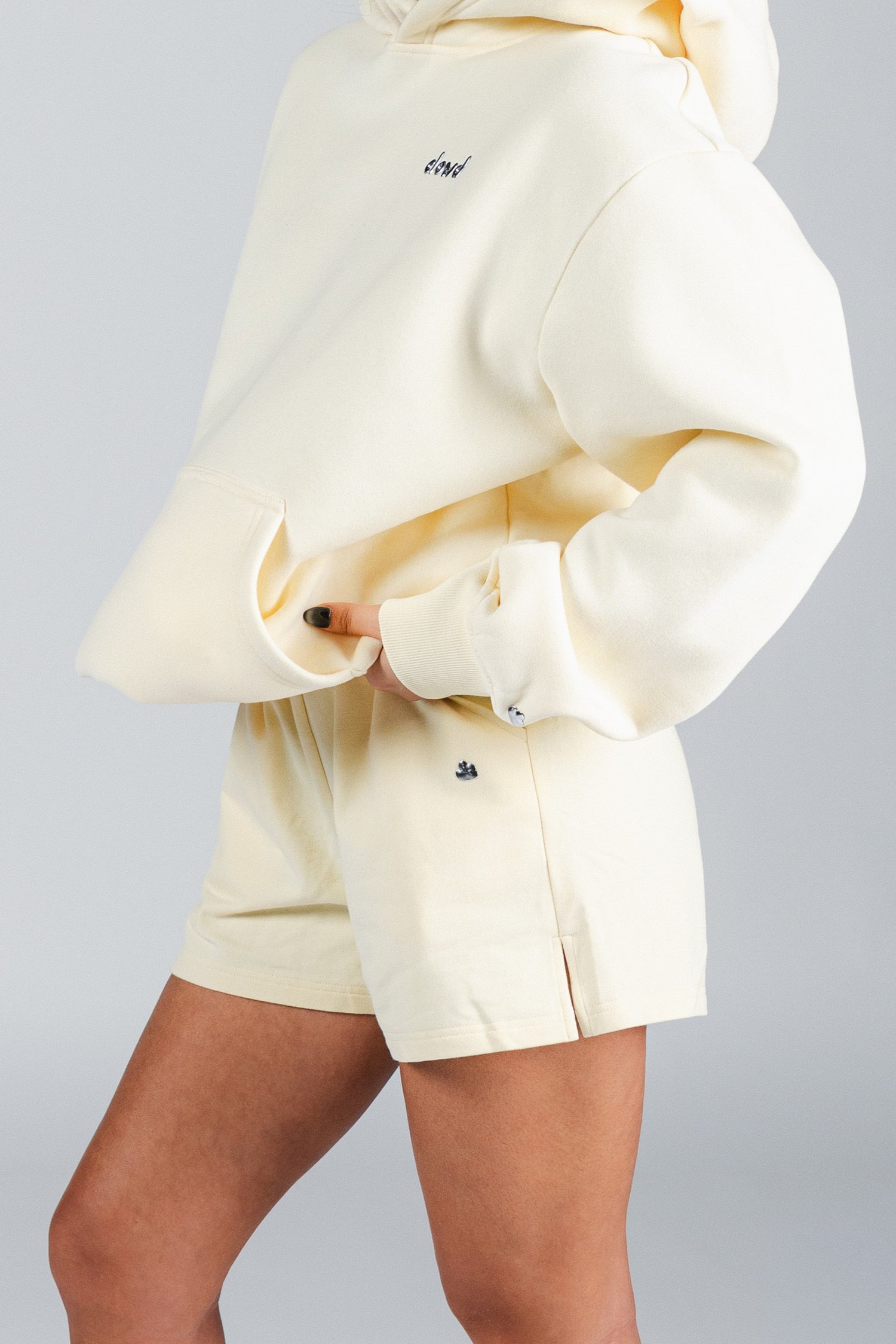 size: Model is 5'3 wearing size S  | Color: Ivory