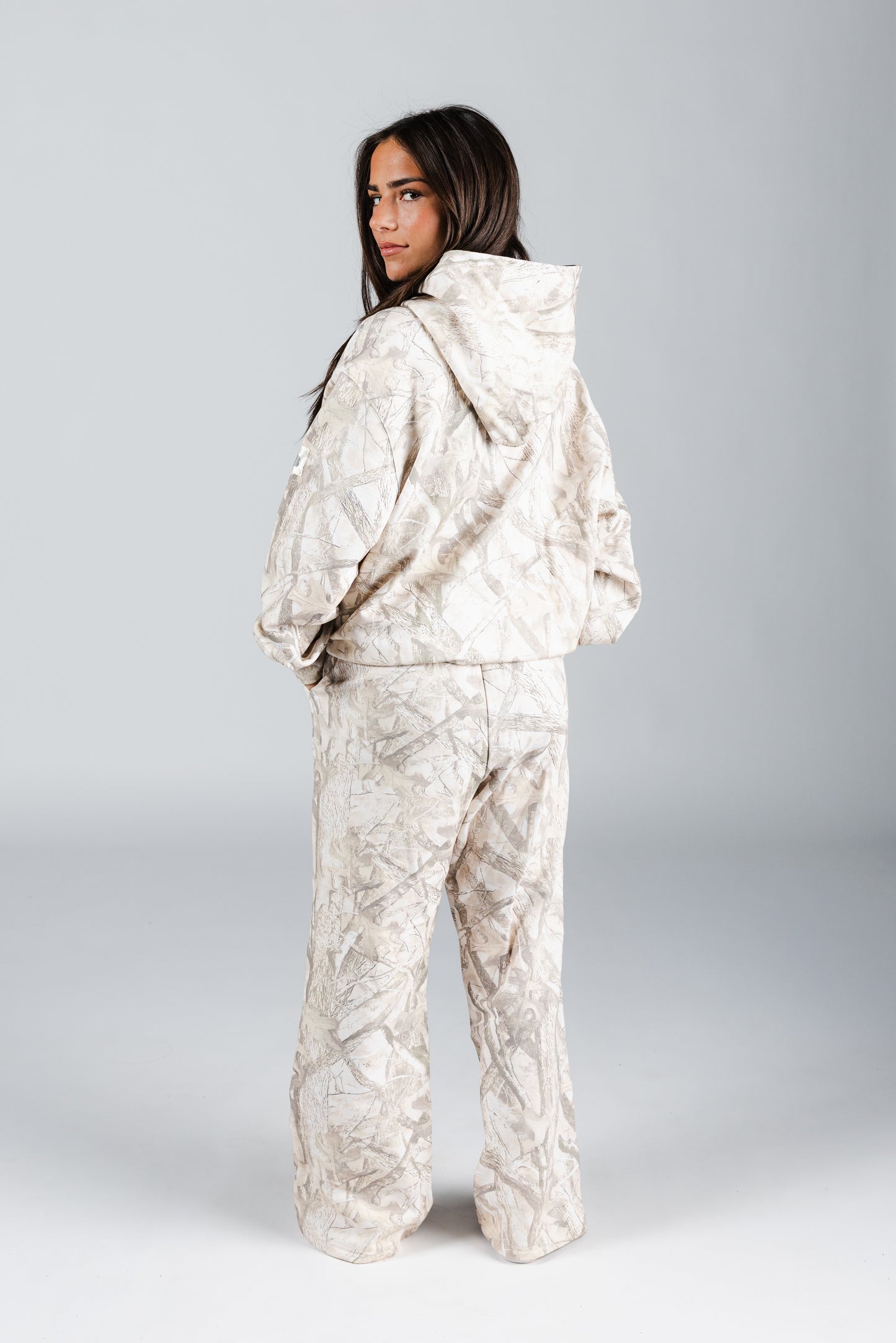size: Model is 5'5 wearing size S  | color: Forest Camo