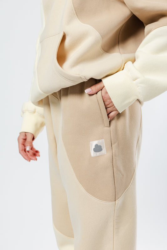 size: Megan is 5'3 wearing size S | Color: Sand