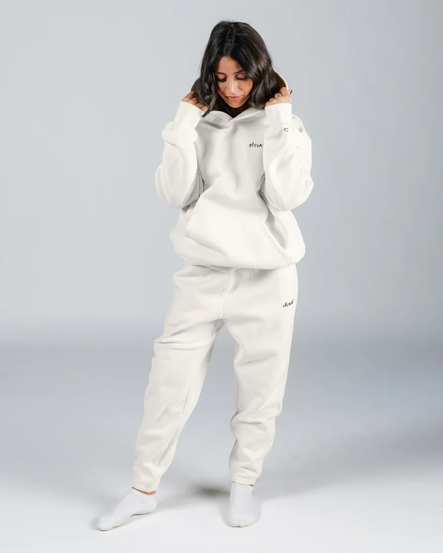 size: Model is 5'5 wearing size S | color: Ivory