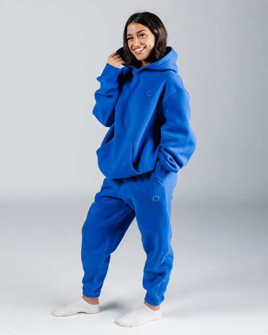 size: Model is 5'5 wearing size S | color: Blue Dream