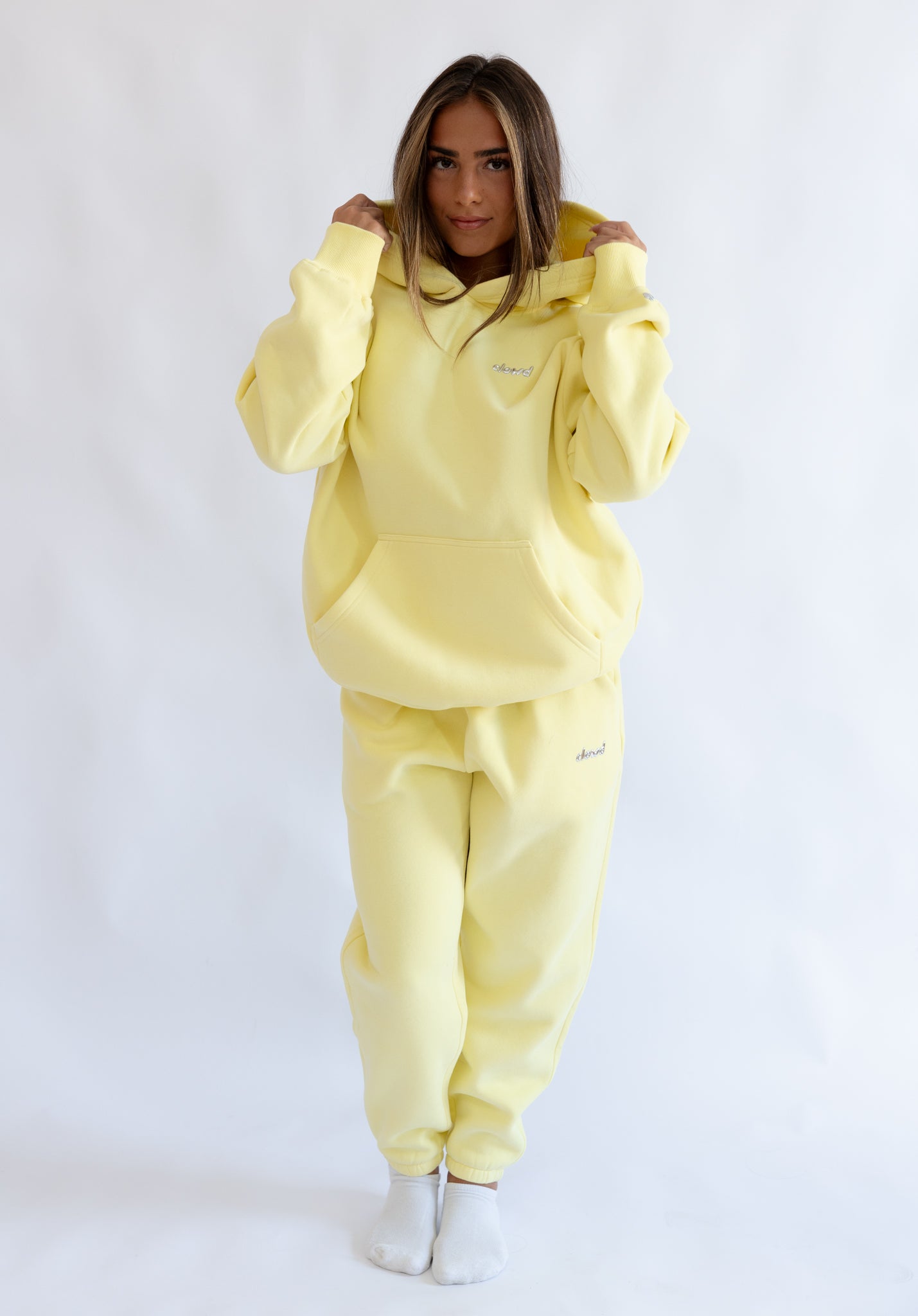 size: Model is 5'6 wearing size S  | color: Butter Yellow