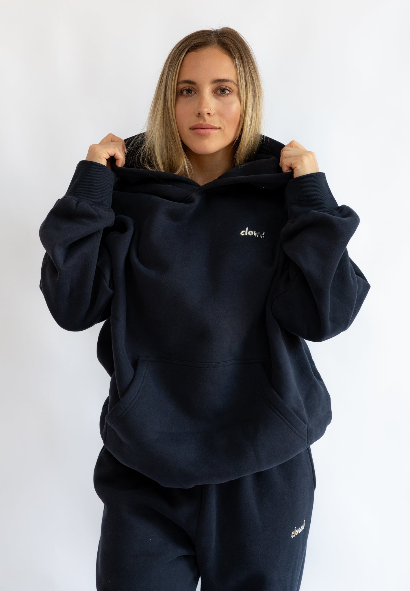 size: Brook is 5'4 wearing size M | color: Bluestone