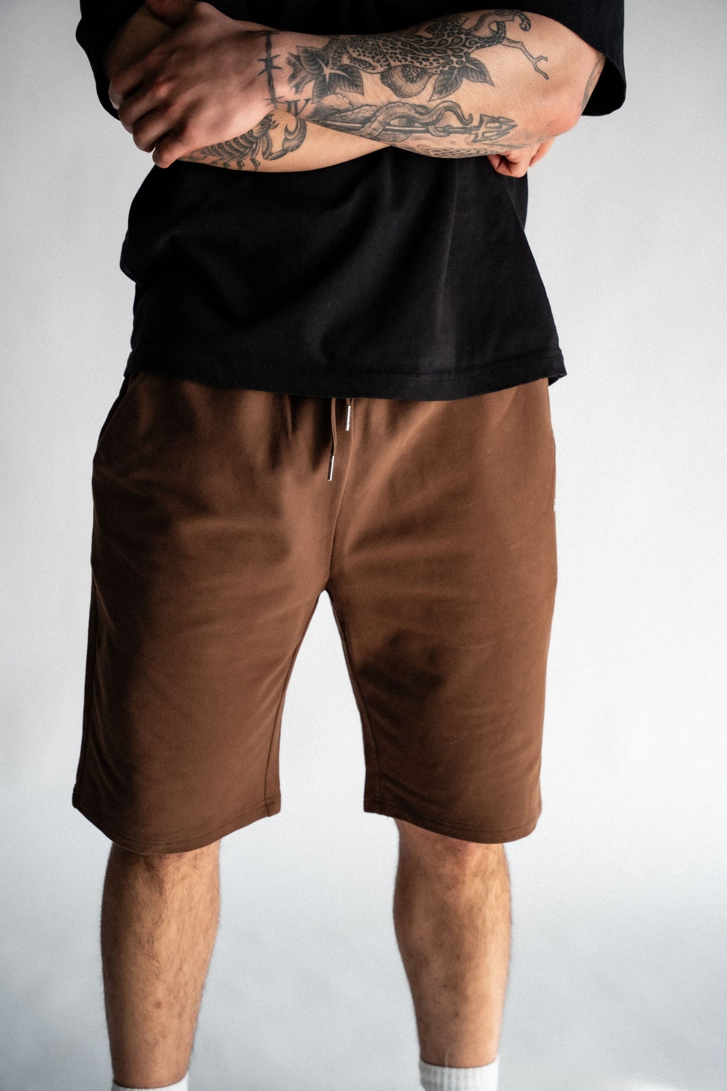 size: Model wears size M | Color: Mocha