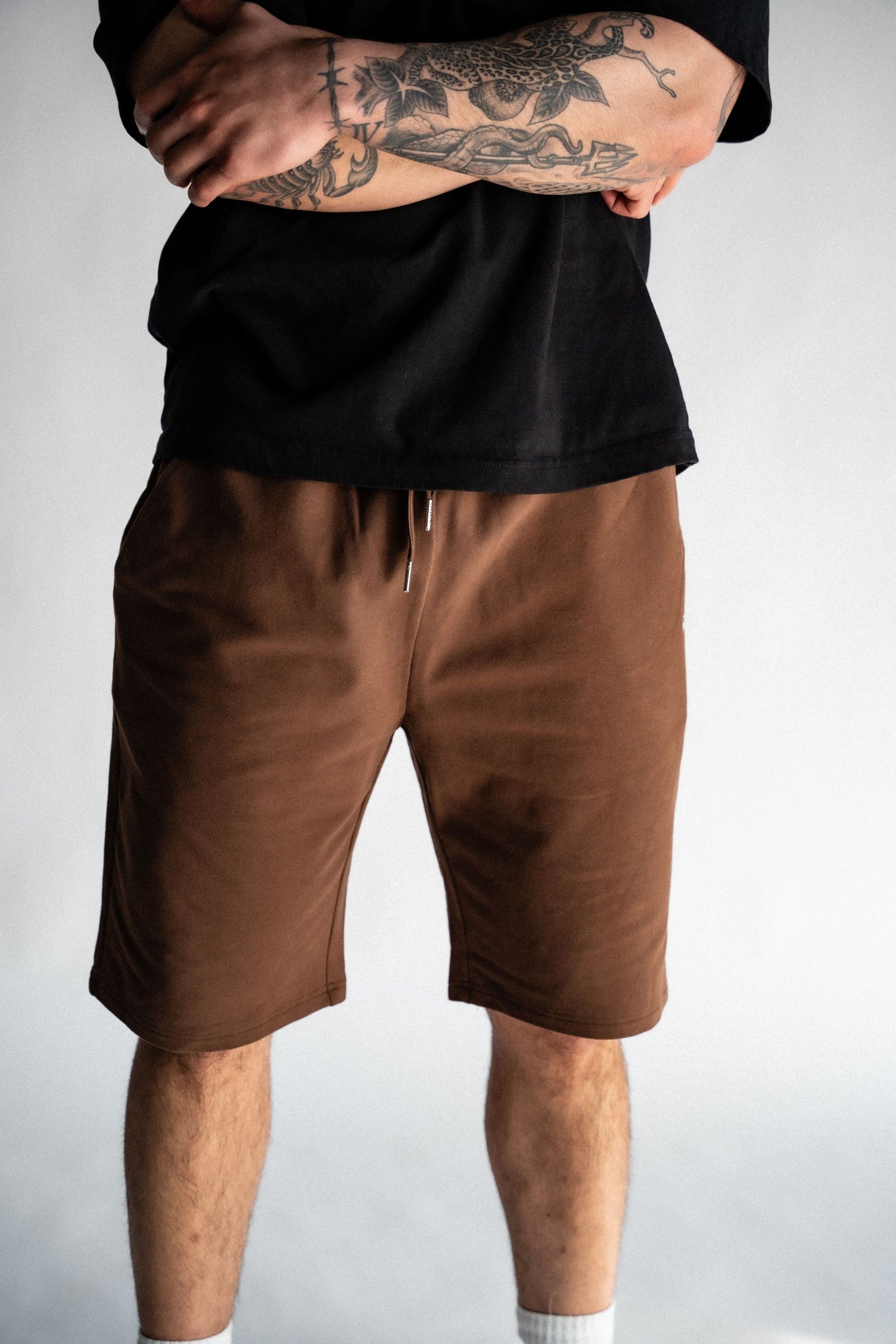 size: Model wears size M | Color: Mocha