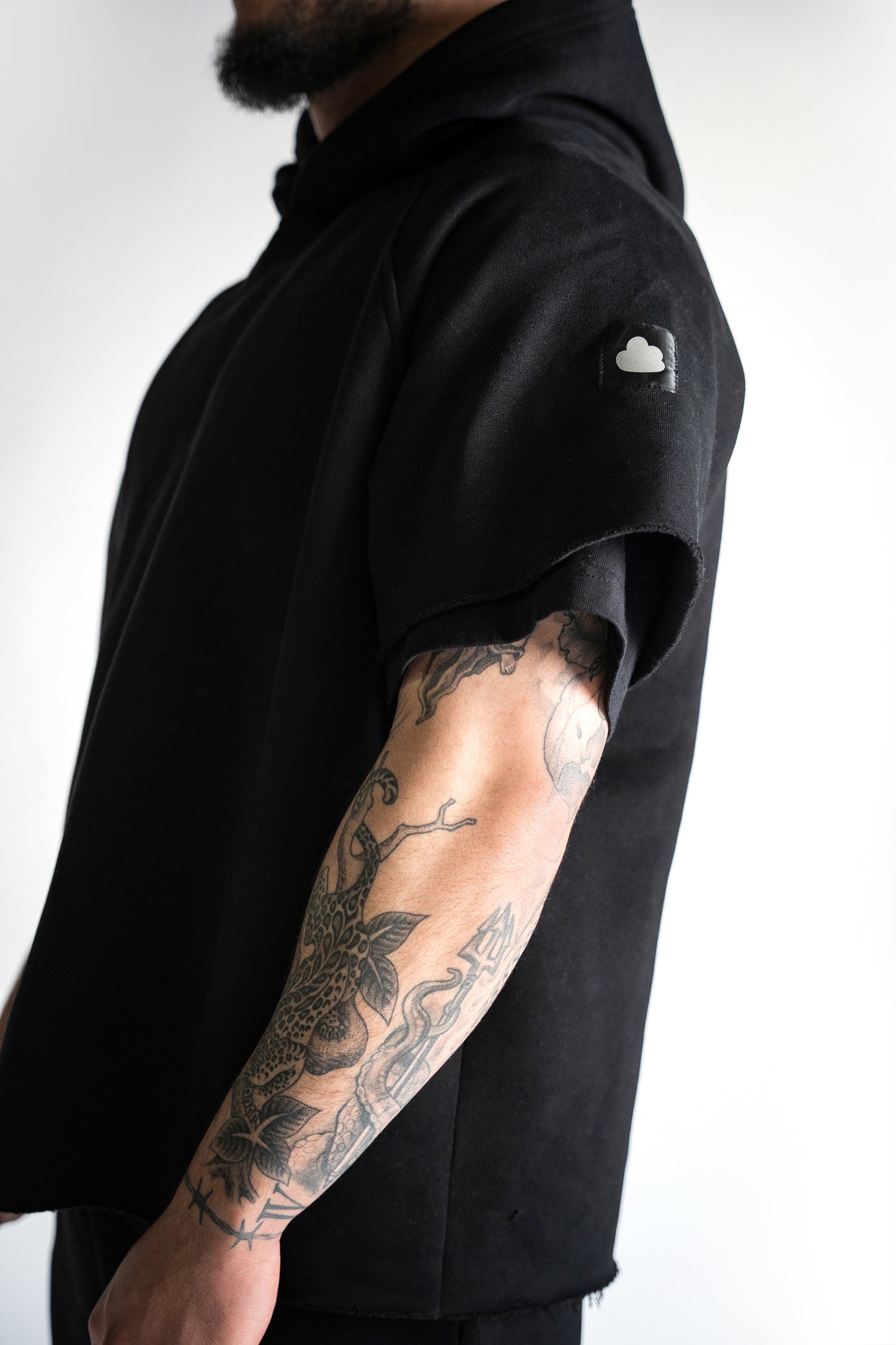 size: Model is 6'0 wearing size L | Color: Midnight