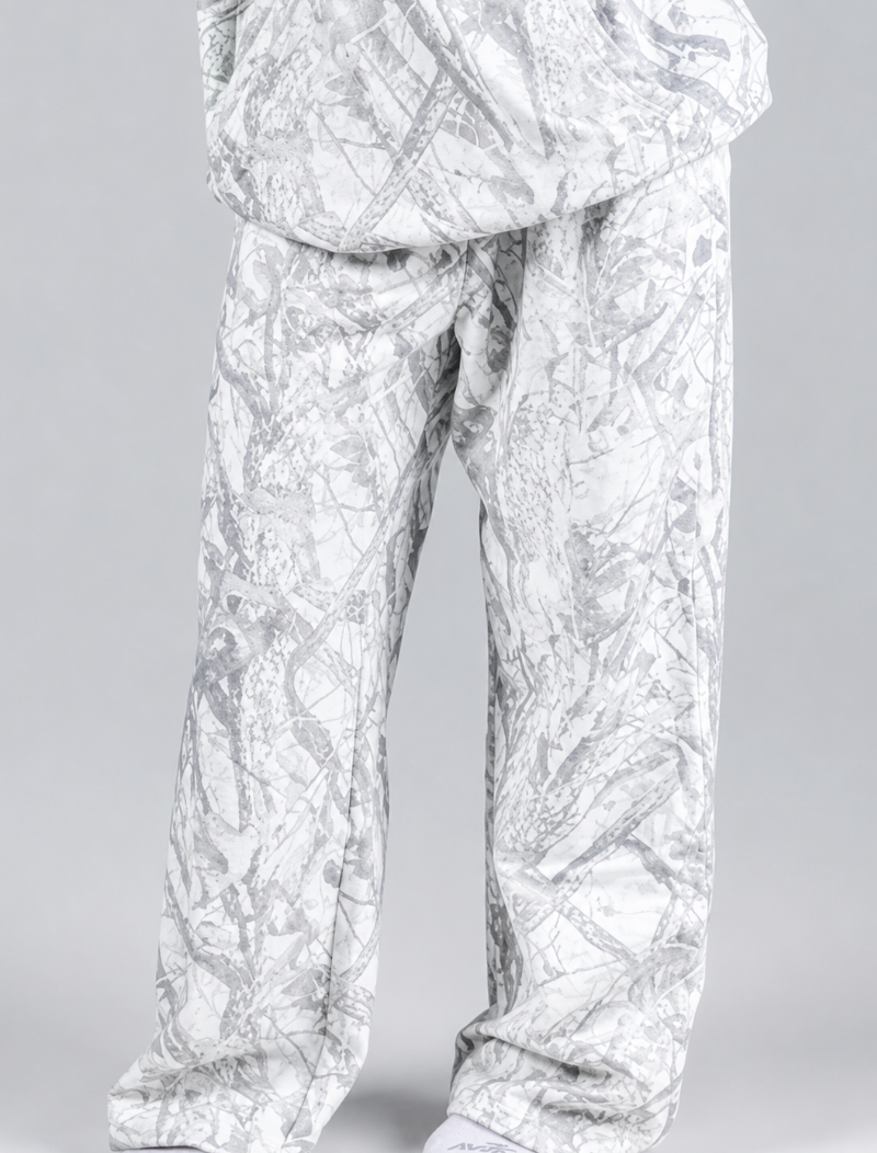 size: Model is 5'4 wearing size S | color: Snow Camo