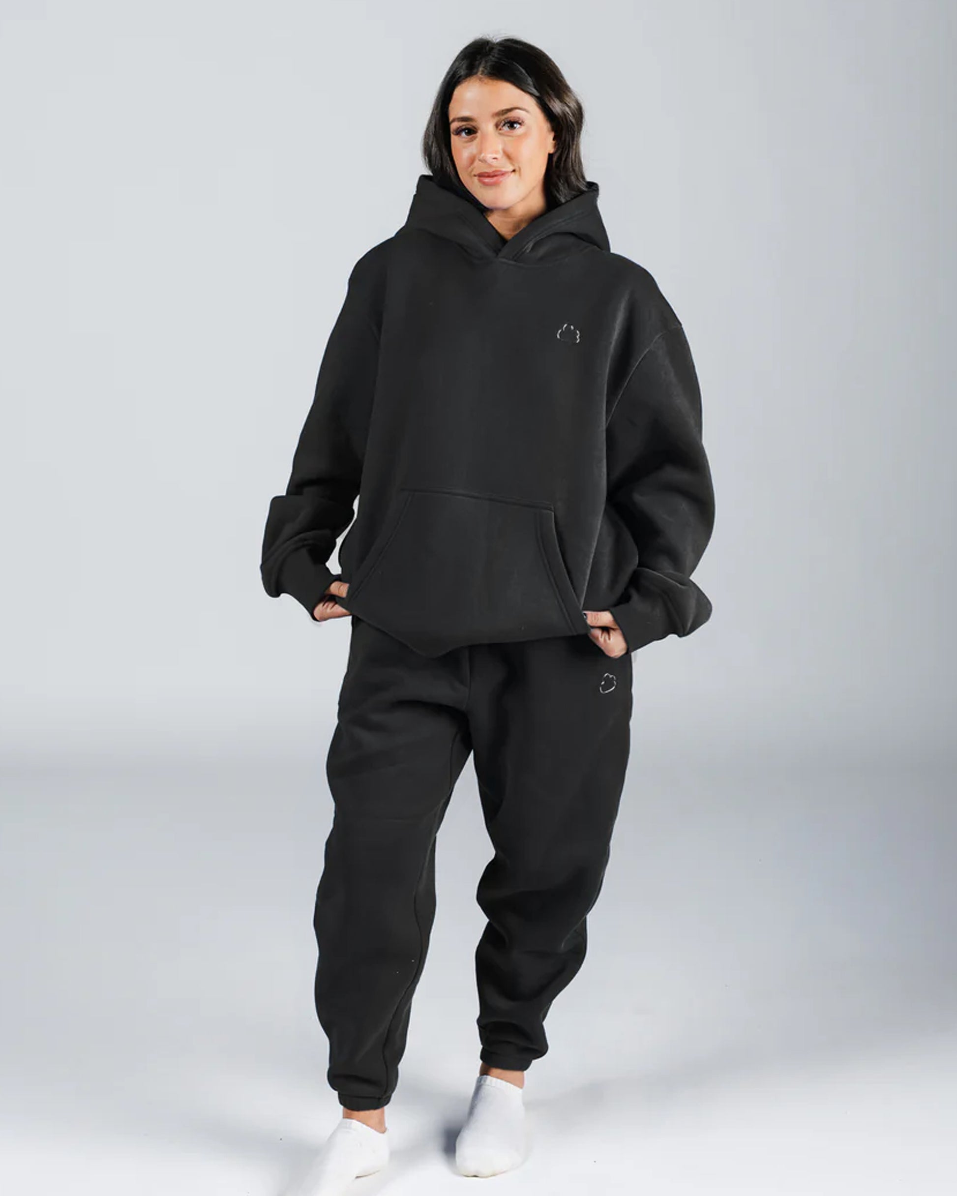 size: Model is 5'5 wearing size S | color: Midnight