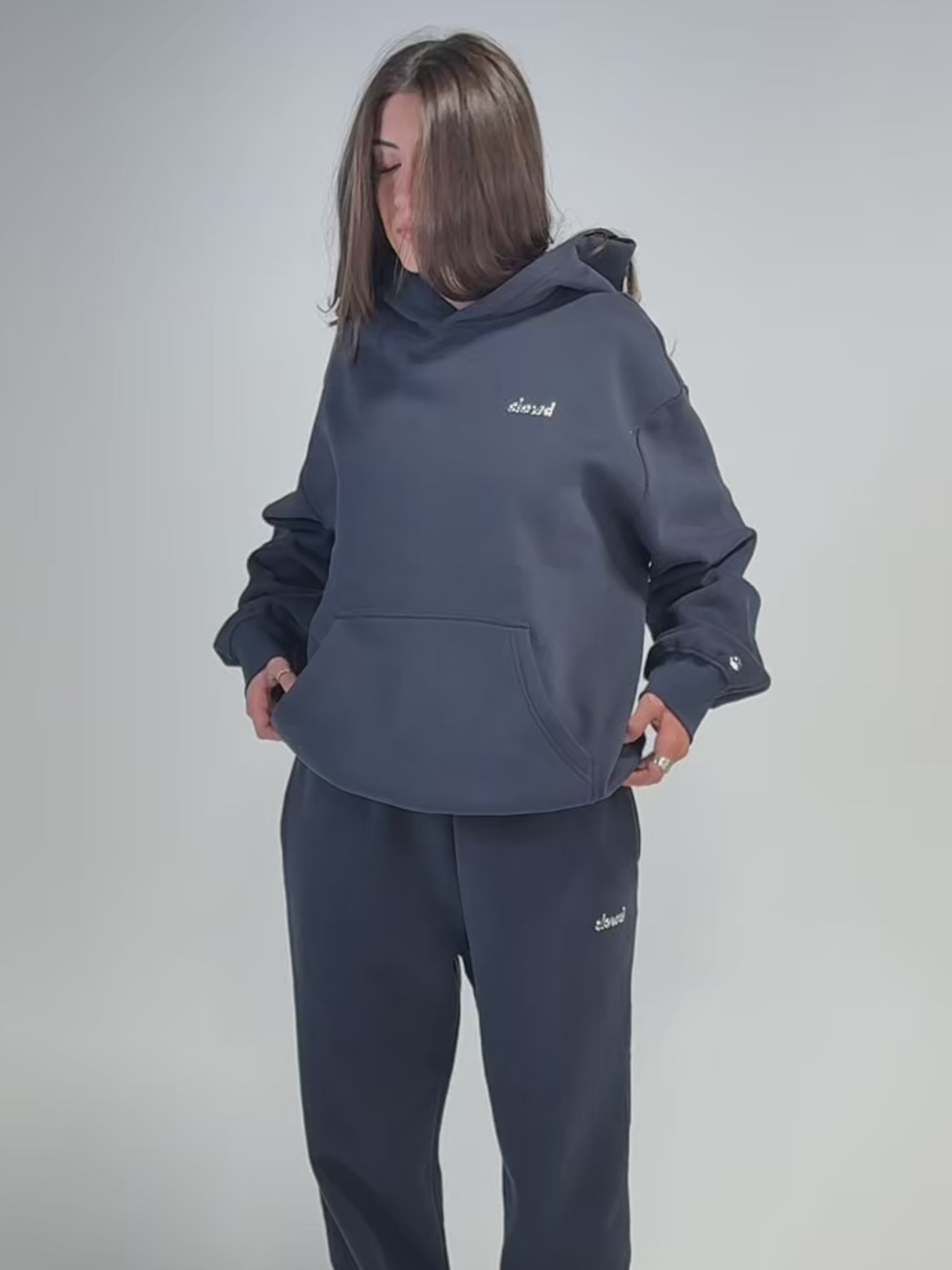 size: Mariah is 5'7 wearing size L | color: Bluestone